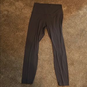 Charcoal lulu lemon align leggings